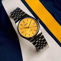 Thumbnail for Casio Ladies Vintage Yellow Watch MTP-B145D-9AVDF