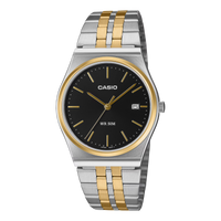 Thumbnail for Casio Men's Quartz Dress Watch 40mm Two Tone Gold Black