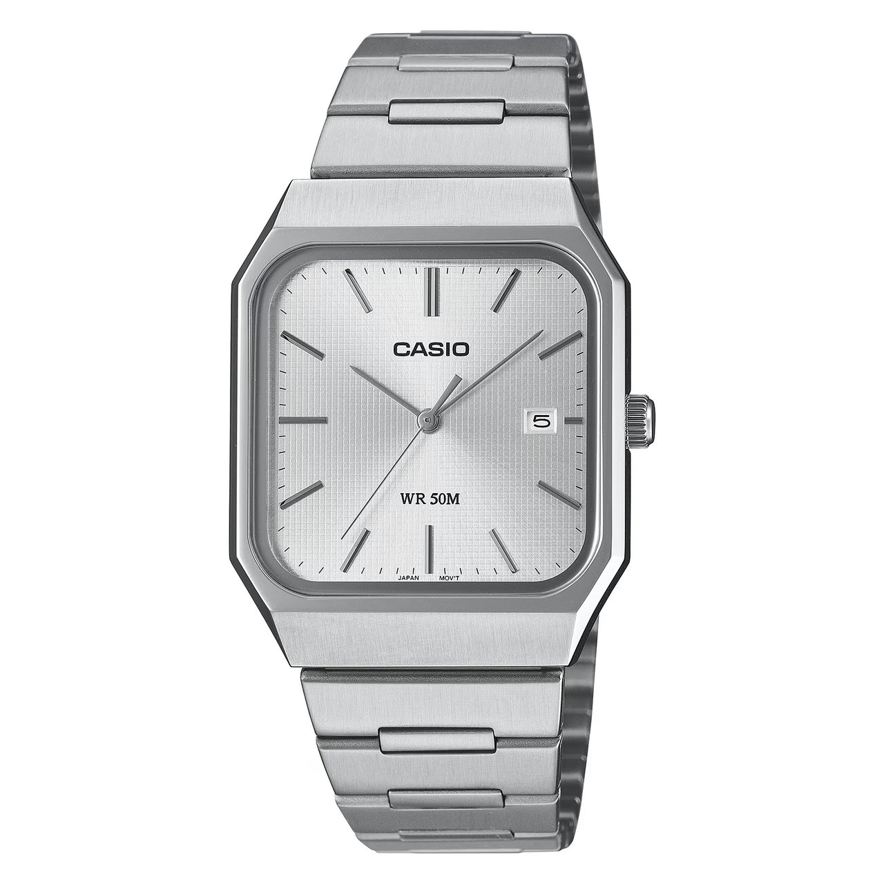 Casio Standard Silver Quartz Unisex Watch MTP-B185D-7AVDF