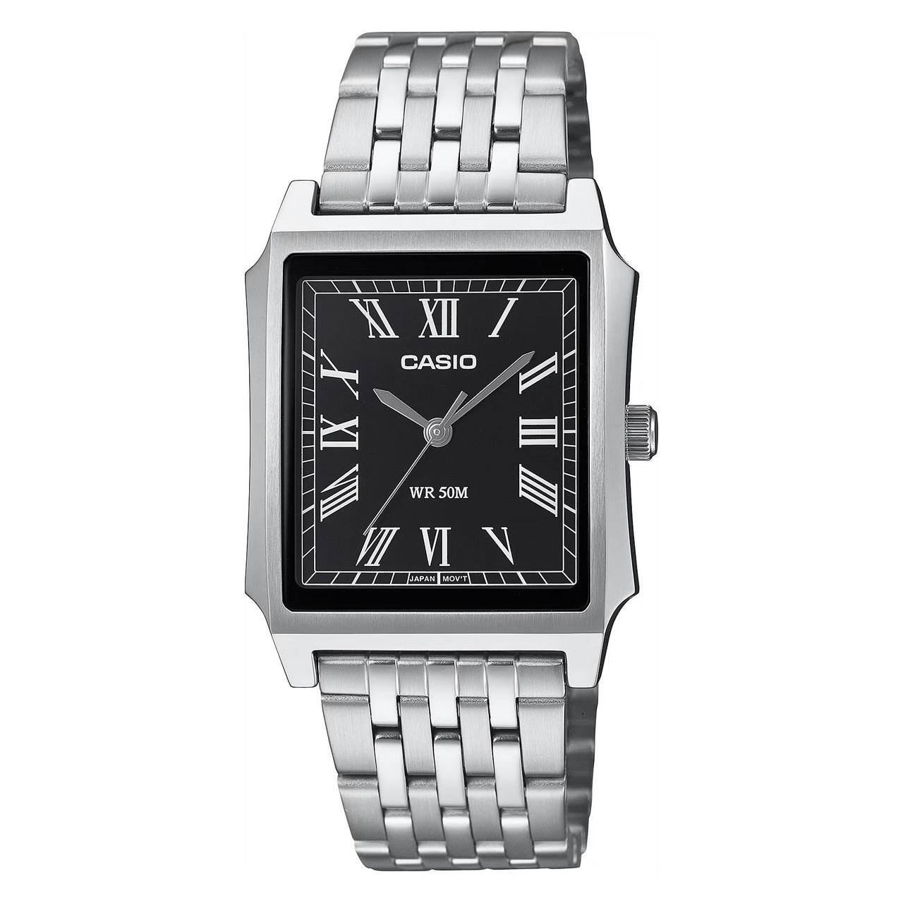 Casio Standard Black Silver Quartz Unisex Watch MTP-B190D-1BVDF