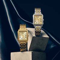 Thumbnail for Casio Men's Watch 32mm Timeless Classic Two-Tone Gold Bracelet
