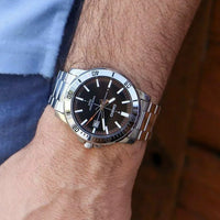 Thumbnail for Casio Men's Watch 45mm Enticer Link Bracelet Black