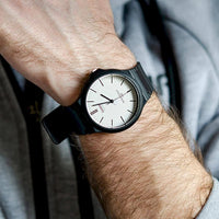 Thumbnail for Casio Standard 44mm Black White Men's Analogue Watch MW-240-7EVDF