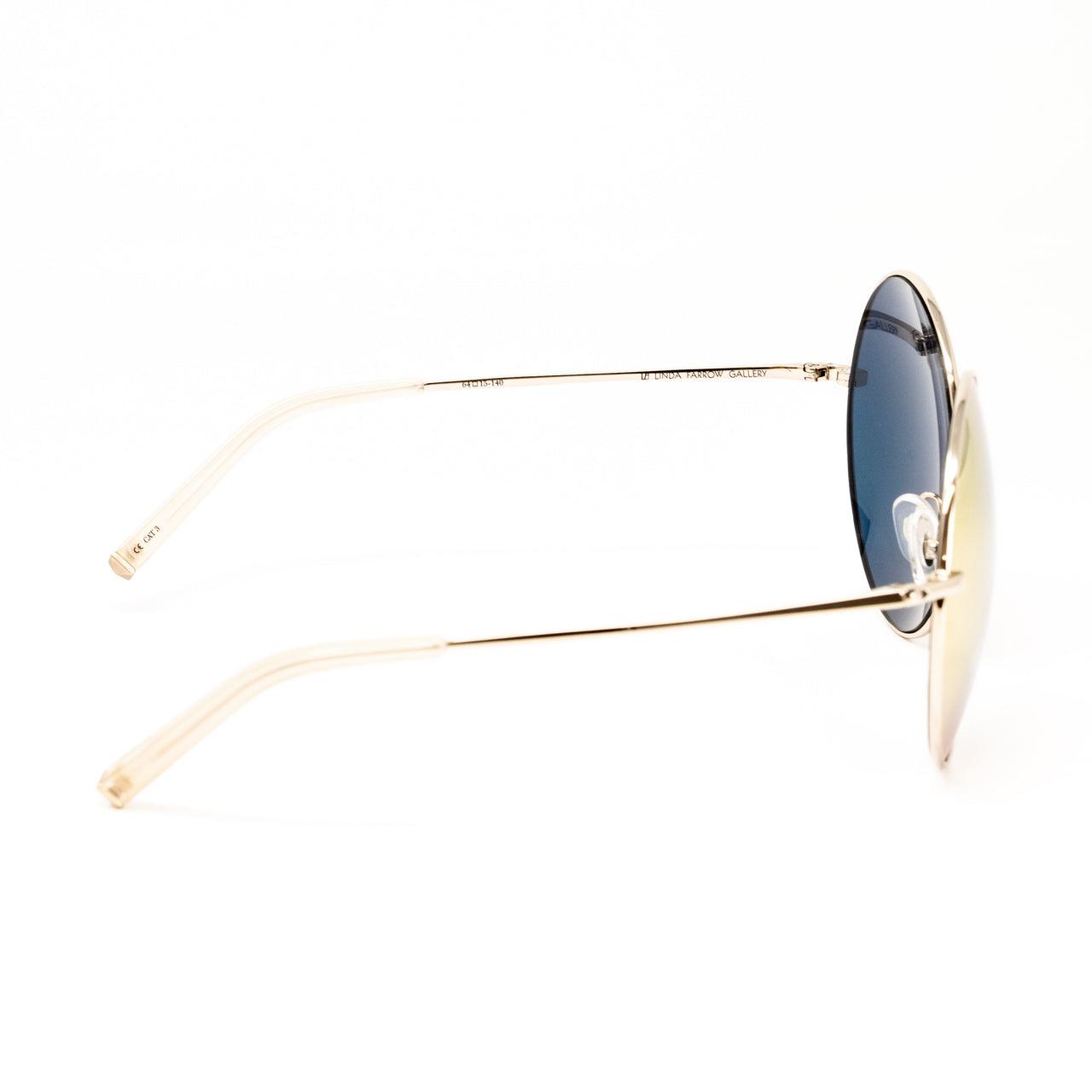 Matthew Williamson x Linda Farrow Gold Sunglasses MW101C8SUN