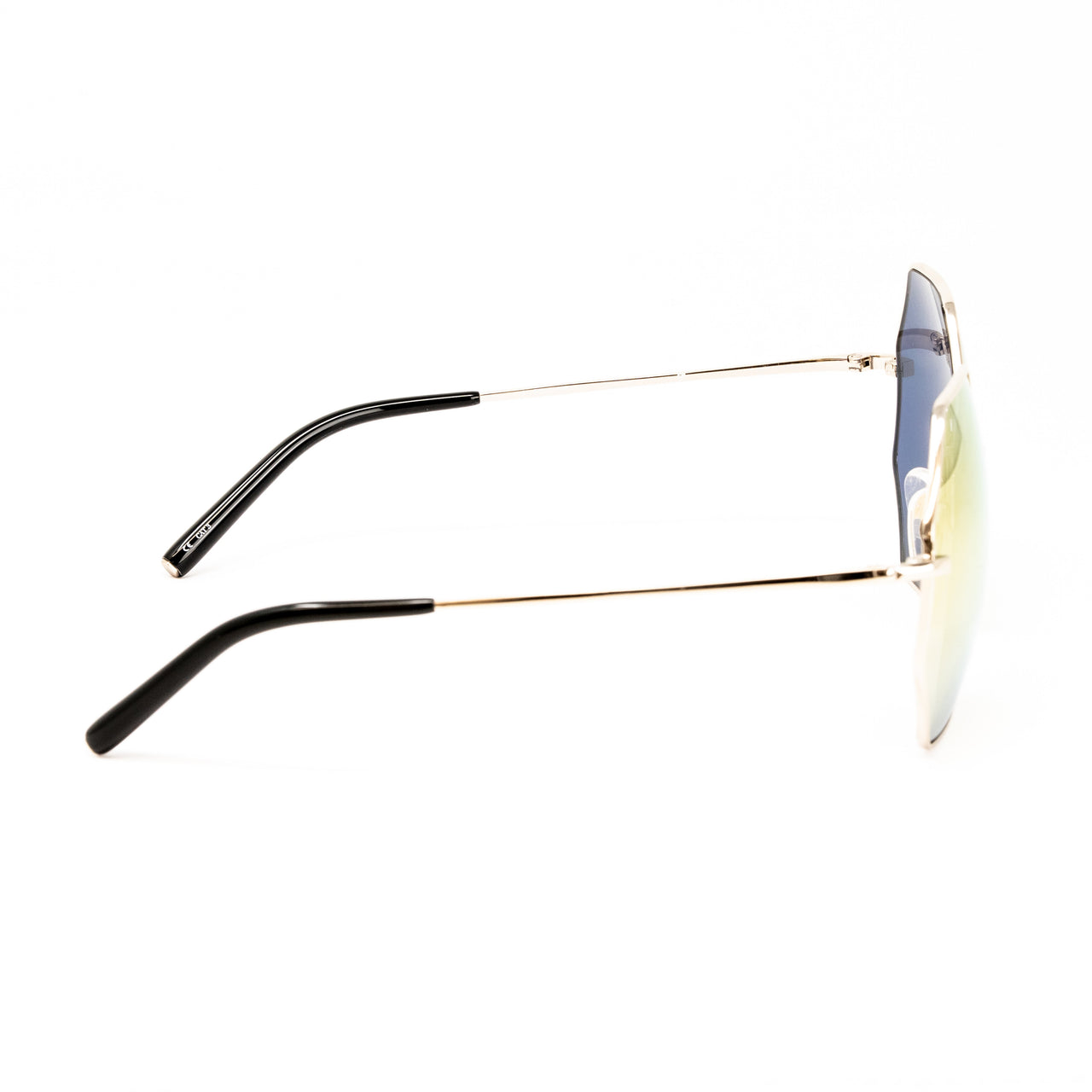 Matthew Williamson x Linda Farrow Yellow Octagonal Sunglasses MW102C15SUN