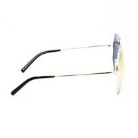 Thumbnail for Matthew Williamson x Linda Farrow Yellow Octagonal Sunglasses MW102C15SUN