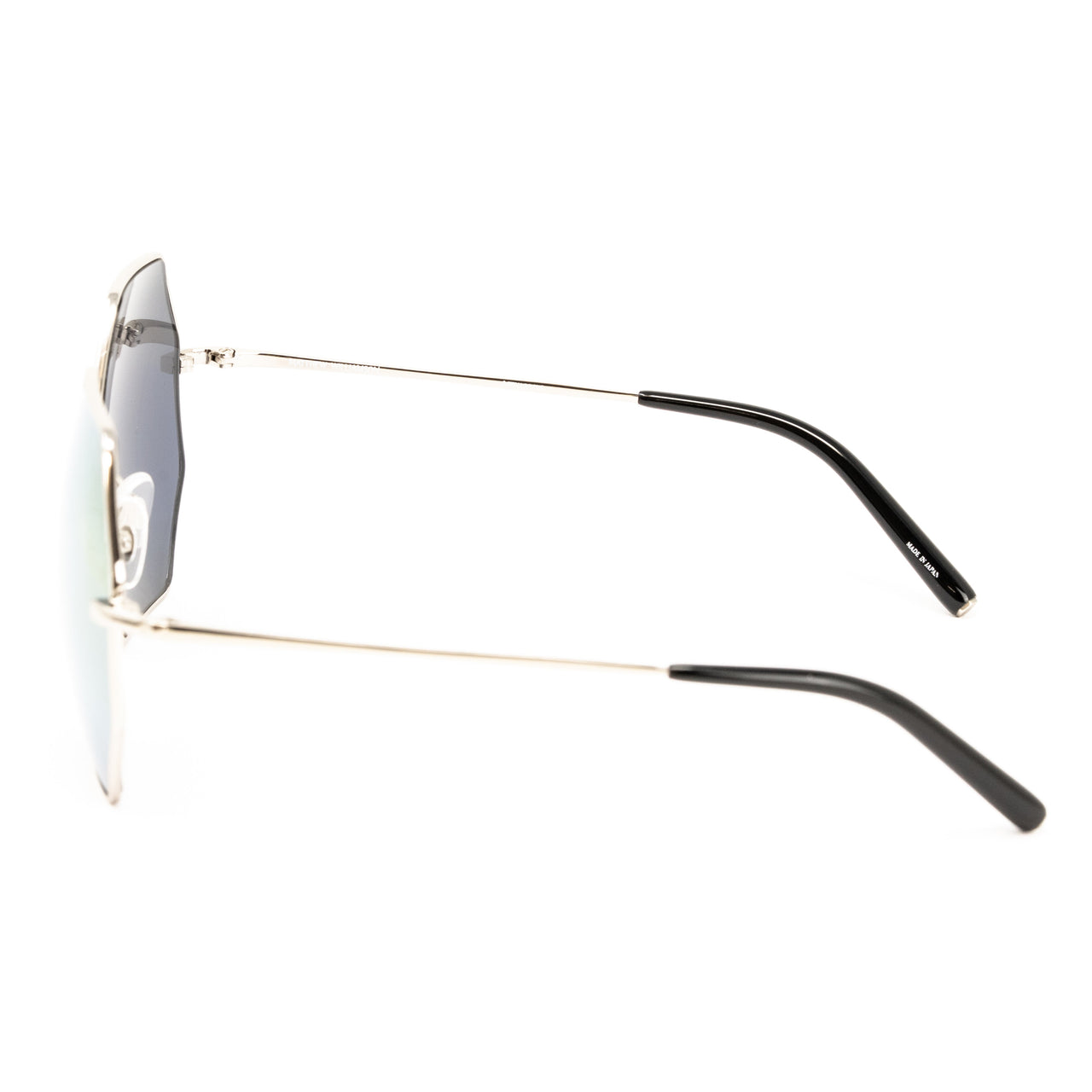 Matthew Williamson x Linda Farrow Octagonal Silver Sunglasses MW102C16SUN