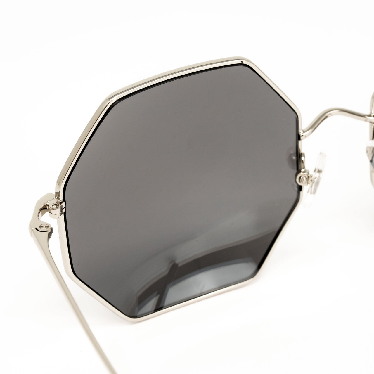 Matthew Williamson x Linda Farrow Silver Sunglasses MW102C17SUN