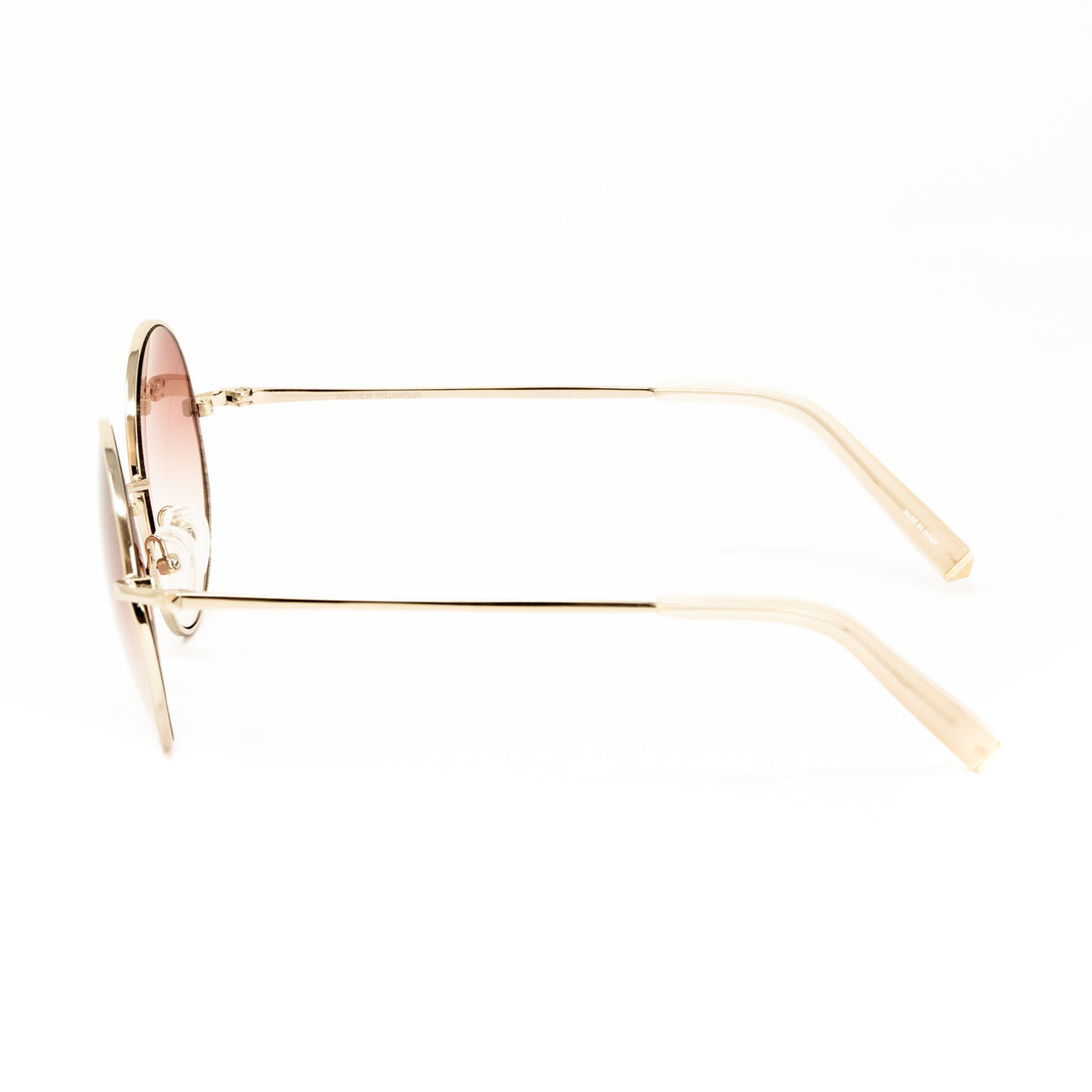 Matthew Williamson x Linda Farrow Gold Sunglasses MW103C13SUN
