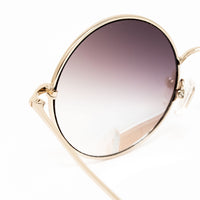 Thumbnail for Matthew Williamson x Linda Farrow Blue Sunglasses MW103C3SUN