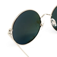 Thumbnail for Matthew Williamson x Linda Farrow Blue Round Sunglasses MW103C9SUN