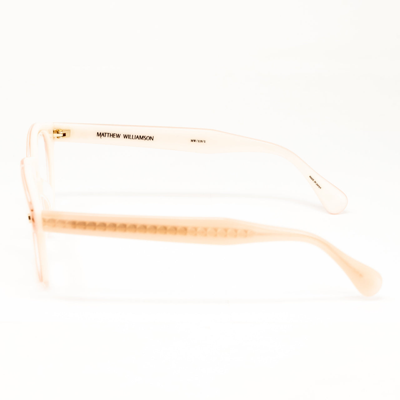 Matthew Williamson x Linda Farrow Pink Blush Eyeglasses MW119C1OPT