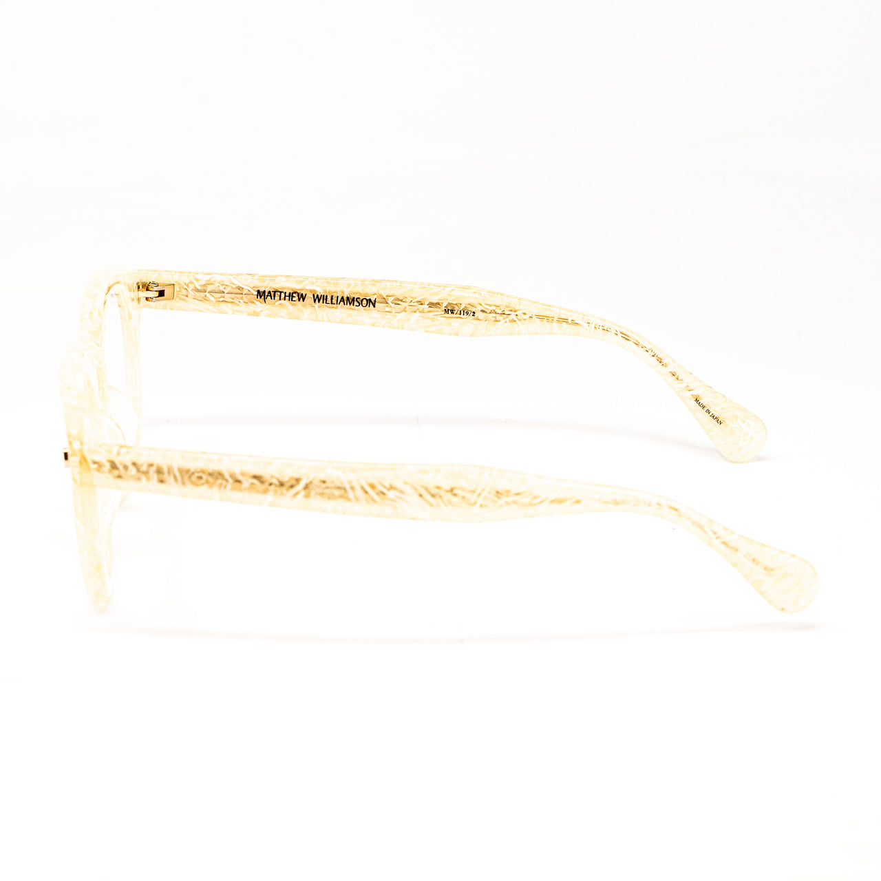 Matthew Williamson x Linda Farrow Marbled Eyeglasses MW119C2OPT