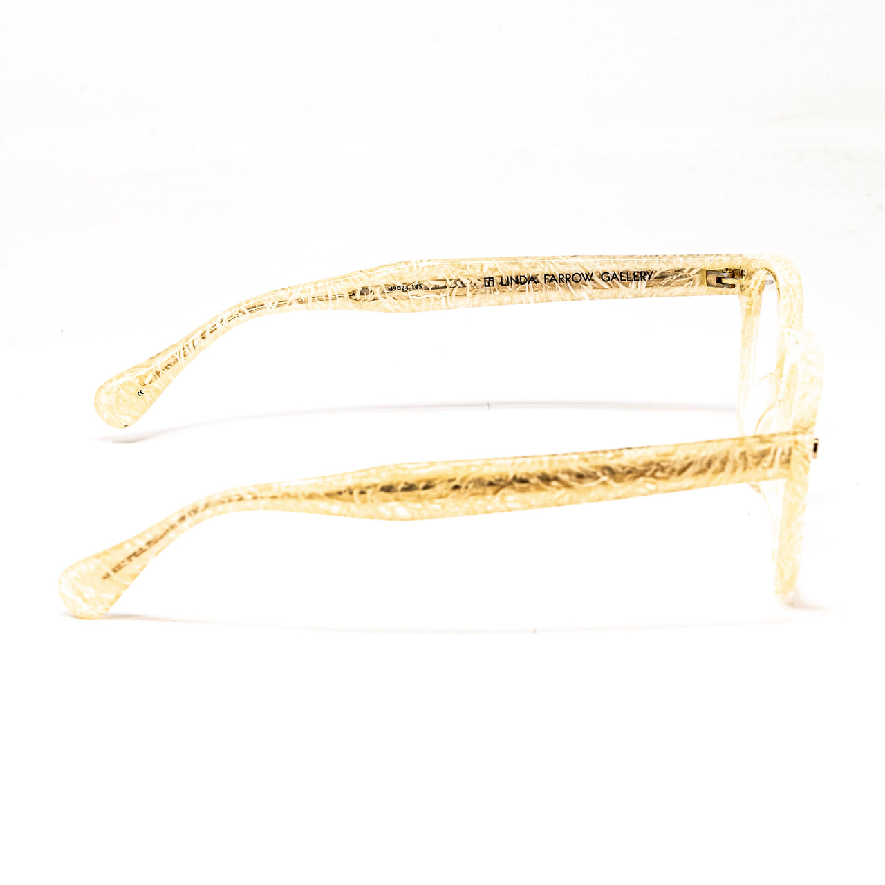 Matthew Williamson x Linda Farrow Marbled Eyeglasses MW119C2OPT