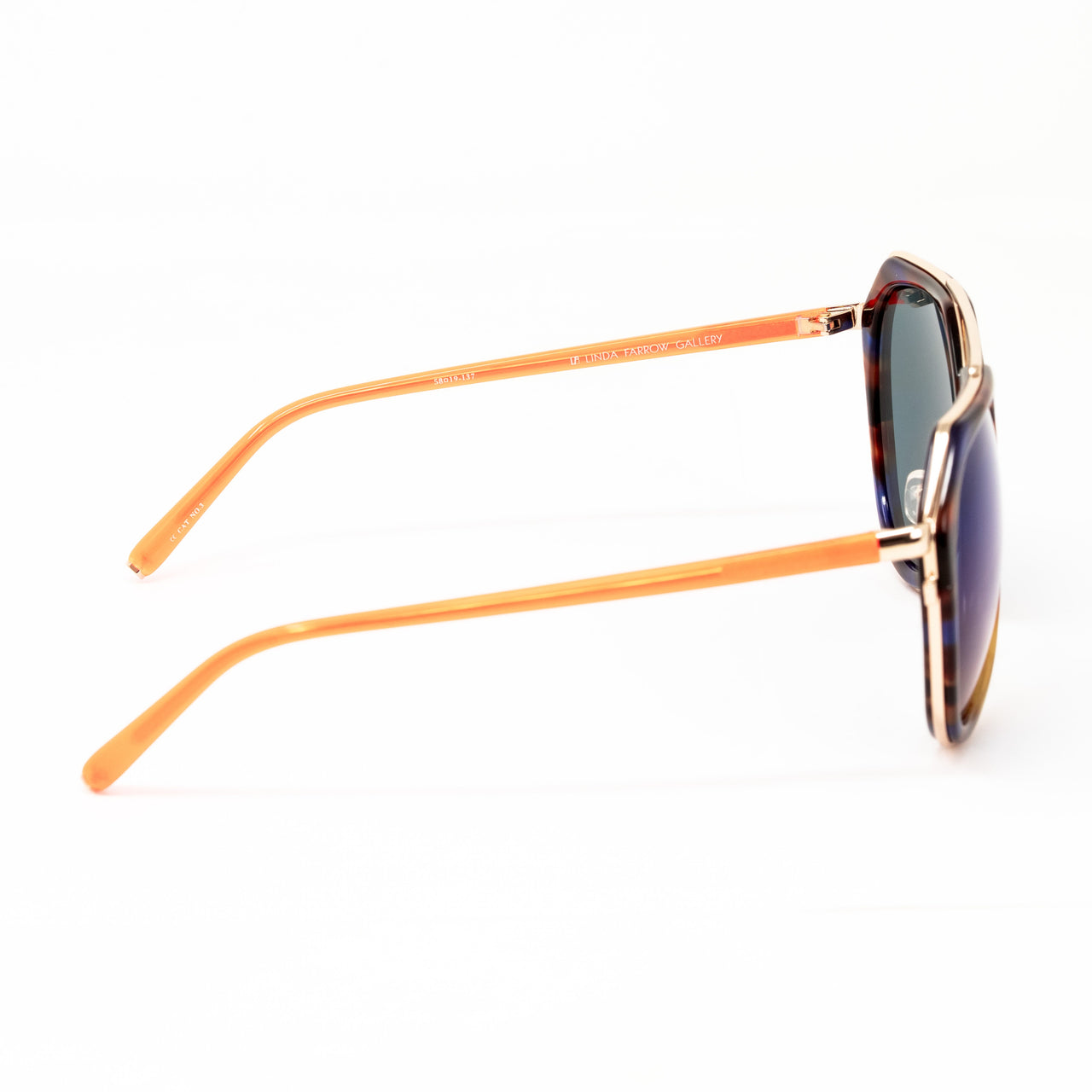 Matthew Williamson x Linda Farrow Tortoiseshell Sunglasses MW126C2SUN