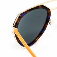 Thumbnail for Matthew Williamson x Linda Farrow Tortoiseshell Sunglasses MW126C2SUN