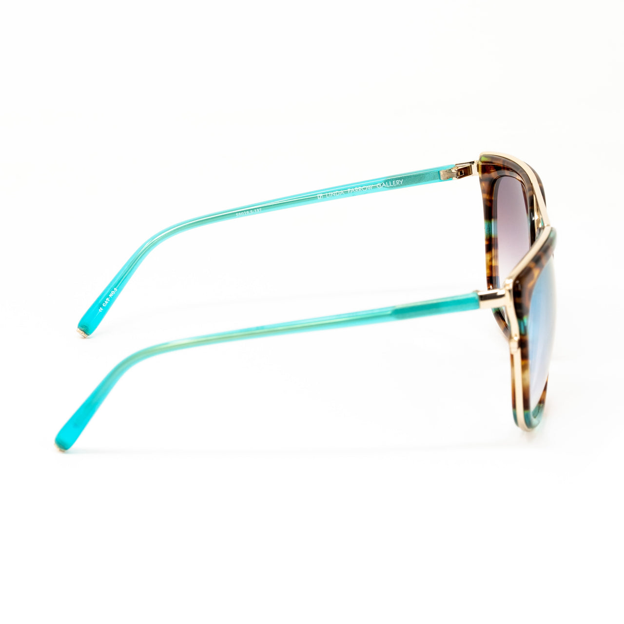 Matthew Williamson x Linda Farrow Blue Sunglasses MW127C1SUN