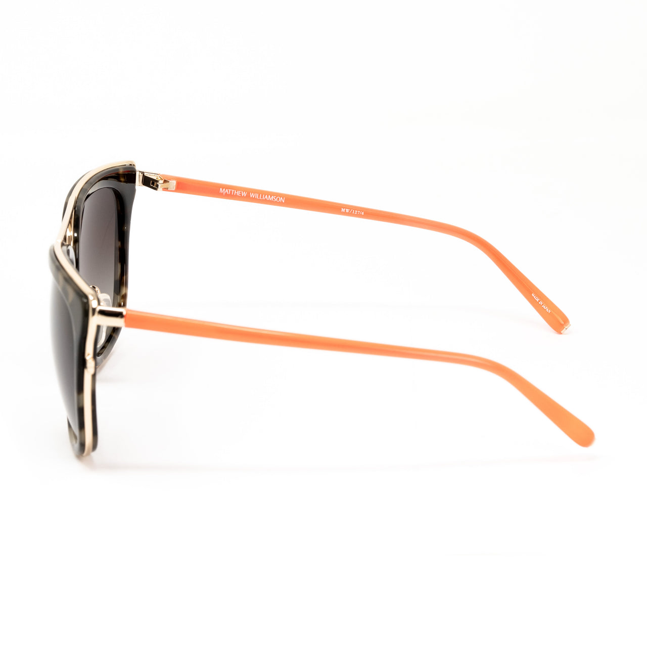 Matthew Williamson x Linda Farrow Tortoiseshell Sunglasses MW127C4SUN