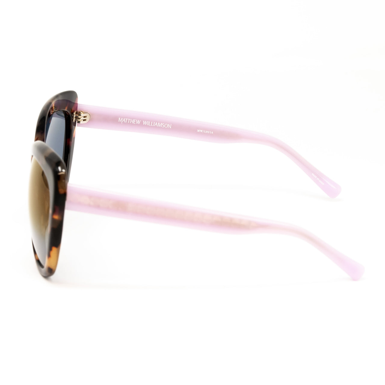 Matthew Williamson x Linda Farrow Lavender Sunglasses MW129C14SUN