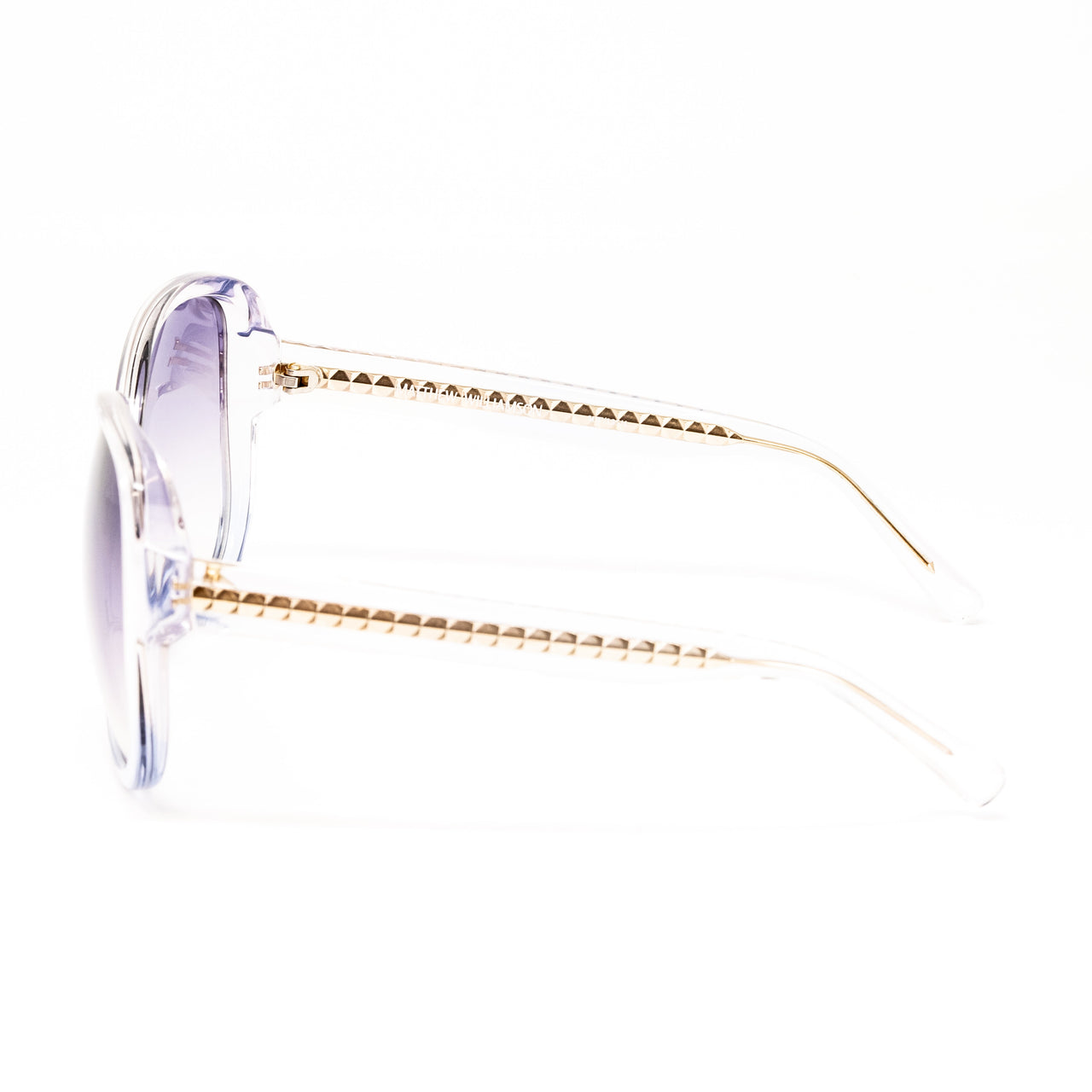 Matthew Williamson x Linda Farrow Translucent/purple Sunglasses MW135C4SUN