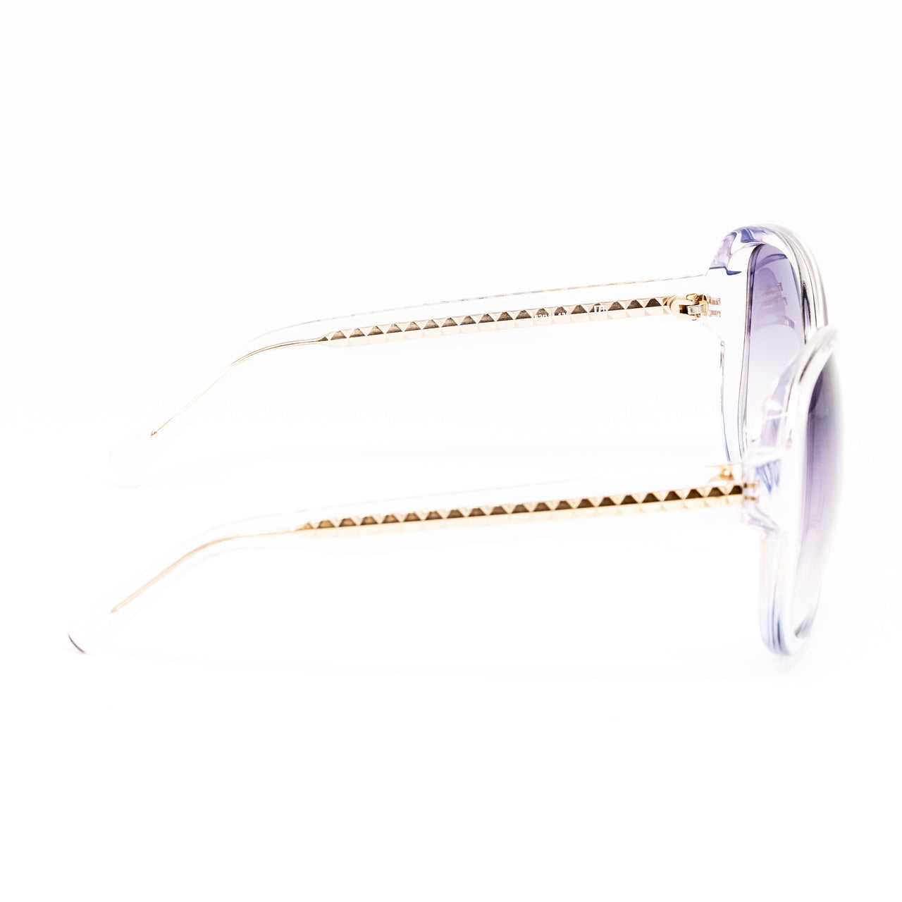 Matthew Williamson x Linda Farrow Translucent/purple Sunglasses MW135C4SUN