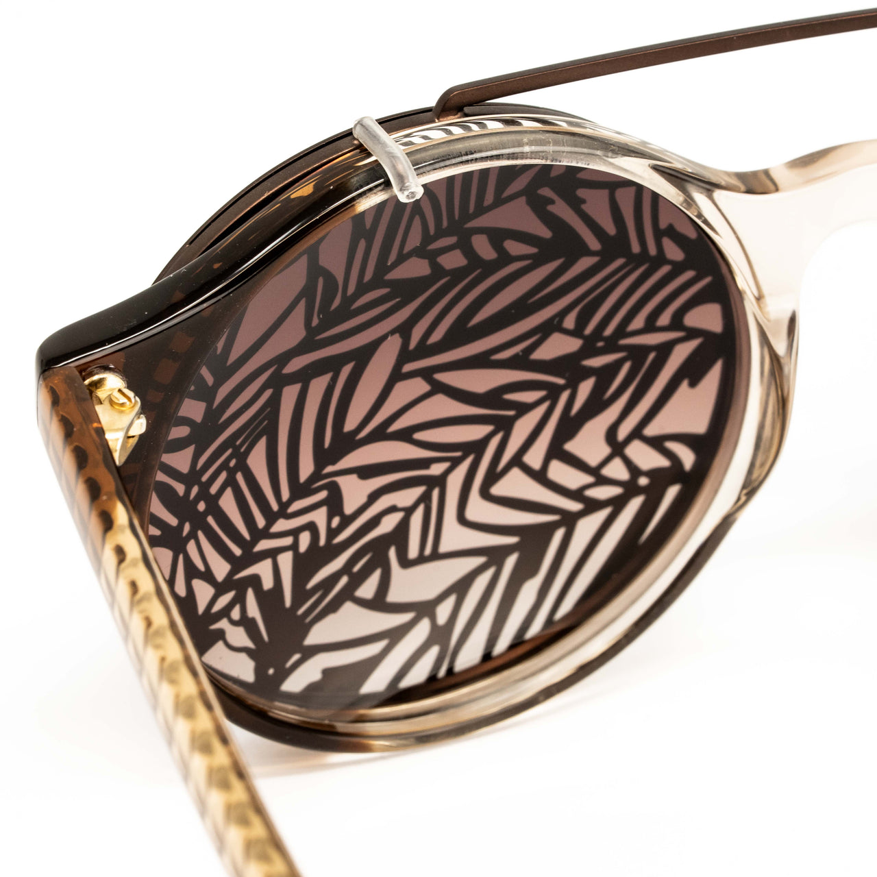 Matthew Williamson x Linda Farrow Caramel Sunglasses MW139C5SUN