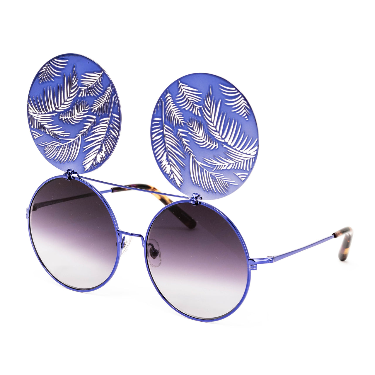 Matthew Williamson x Linda Farrow Cobalt Sunglasses MW142C2SUN