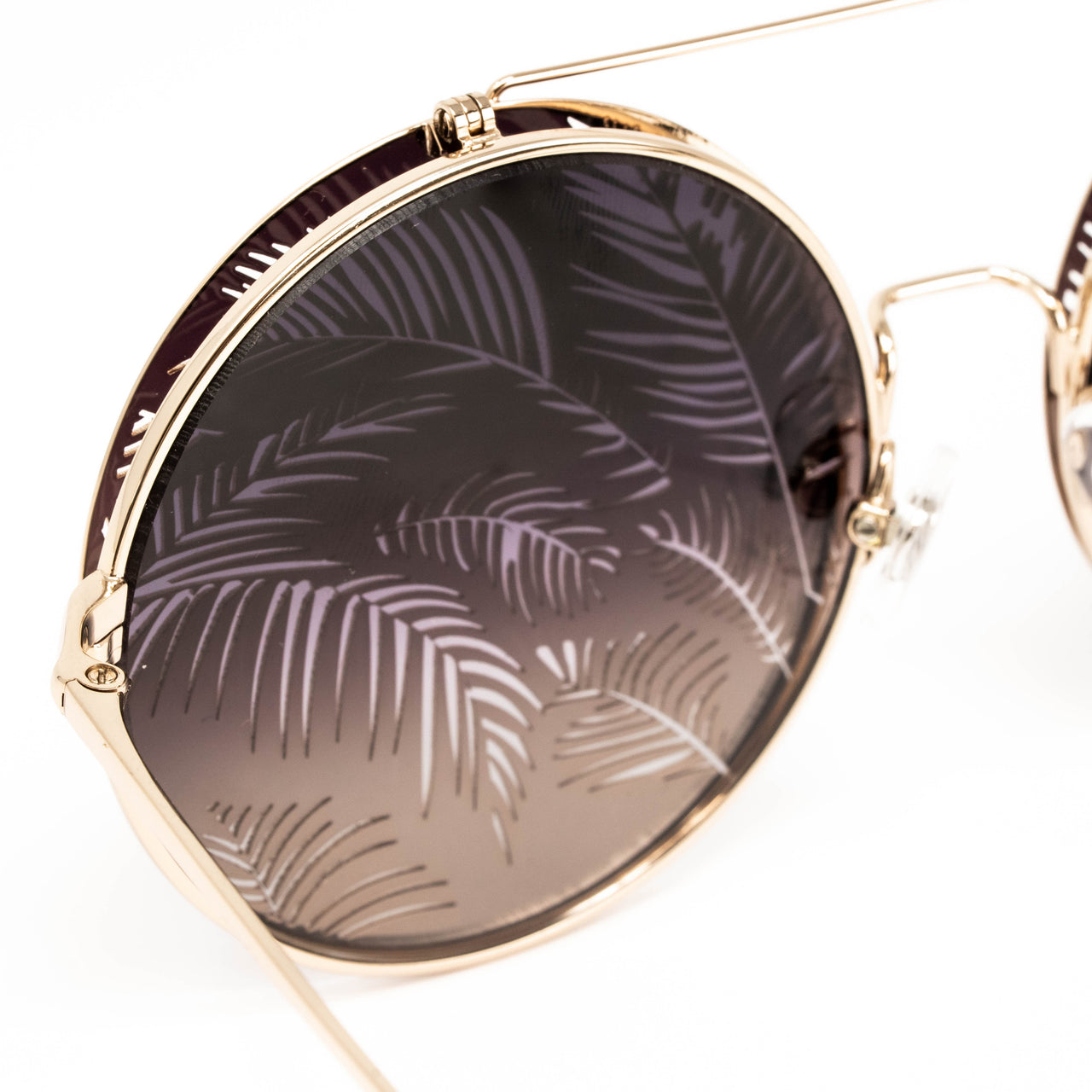 Matthew Williamson x Linda Farrow Gold Sunglasses MW142C6SUN