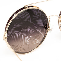 Thumbnail for Matthew Williamson x Linda Farrow Gold Sunglasses MW142C6SUN