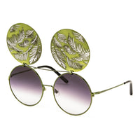 Thumbnail for Matthew Williamson x Linda Farrow Green Sunglasses MW142C7SUN