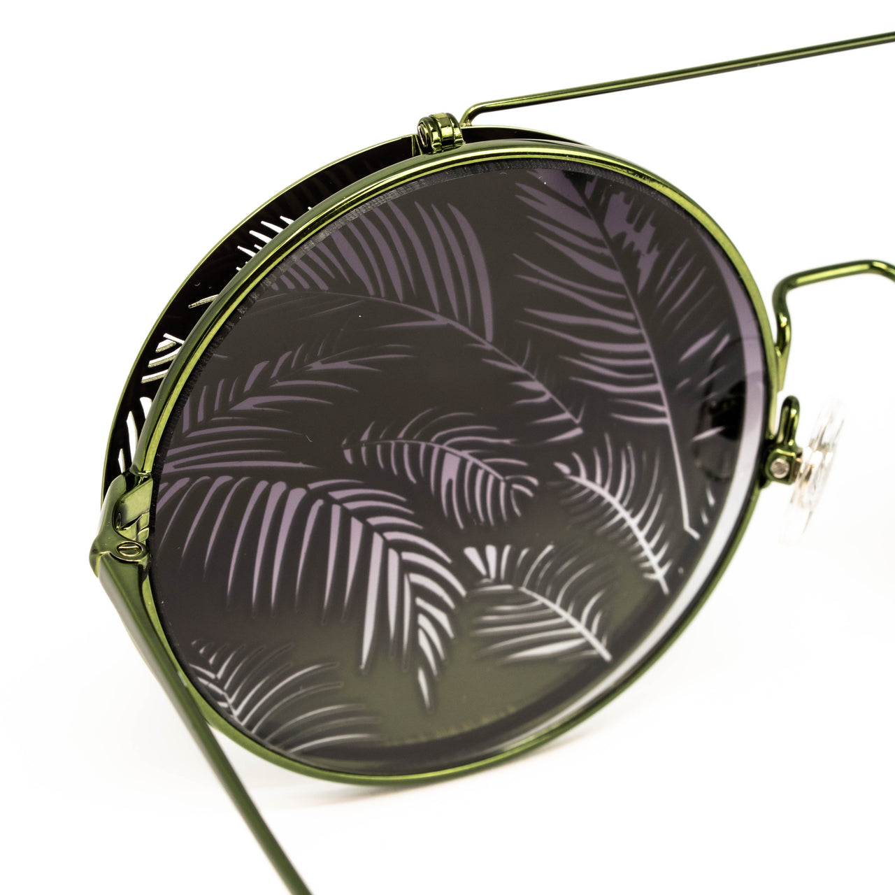 Matthew Williamson x Linda Farrow Green Sunglasses MW142C7SUN