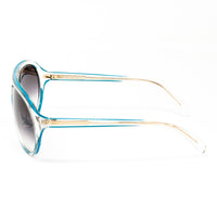 Thumbnail for Matthew Williamson x Linda Farrow Blue Sunglasses MW14C1SUN