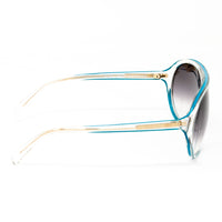 Thumbnail for Matthew Williamson x Linda Farrow Blue Sunglasses MW14C1SUN