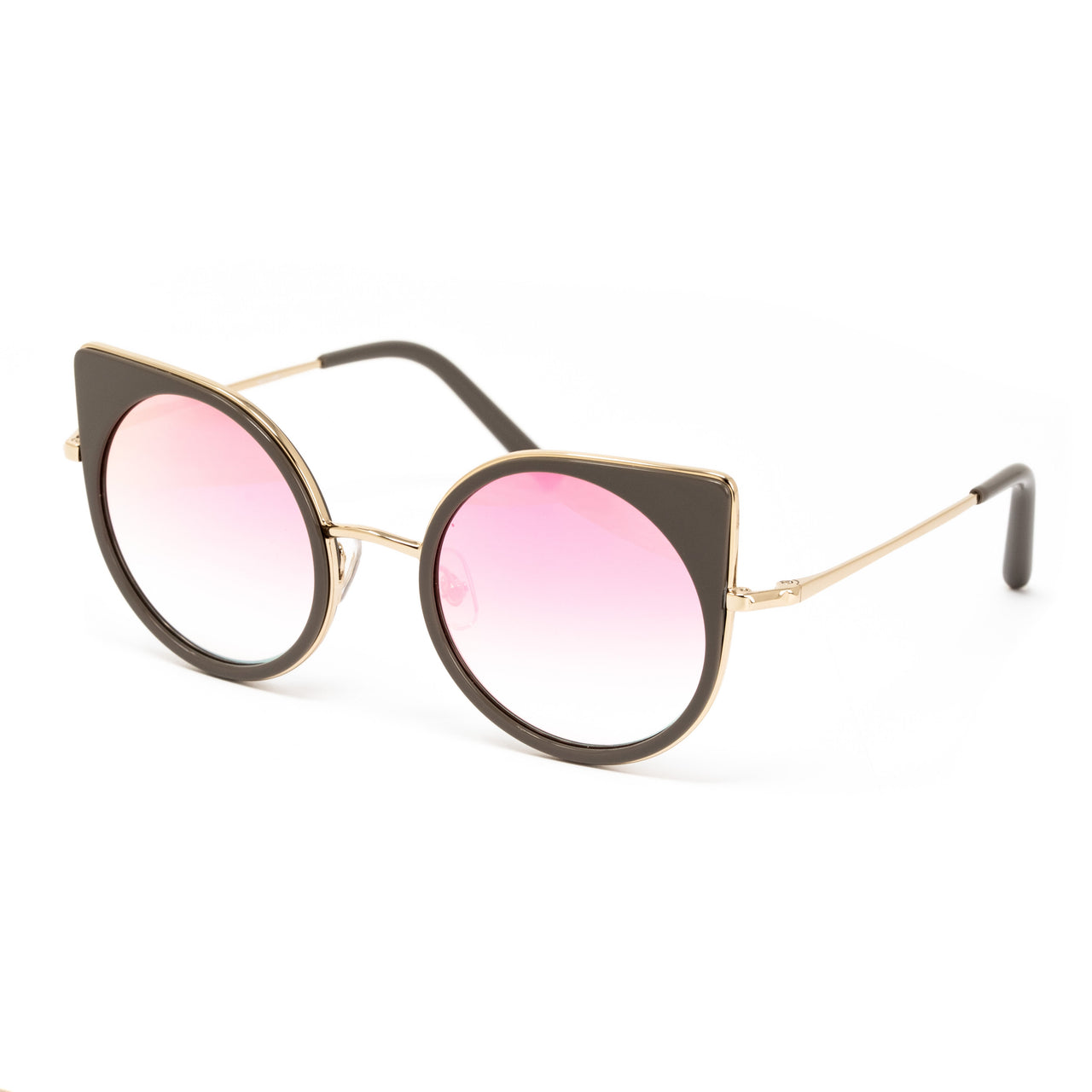Matthew Williamson x Linda Farrow Brown Sunglasses MW174C8SUN