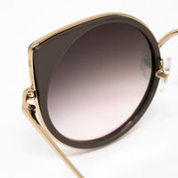 Thumbnail for Matthew Williamson x Linda Farrow Brown Sunglasses MW174C8SUN