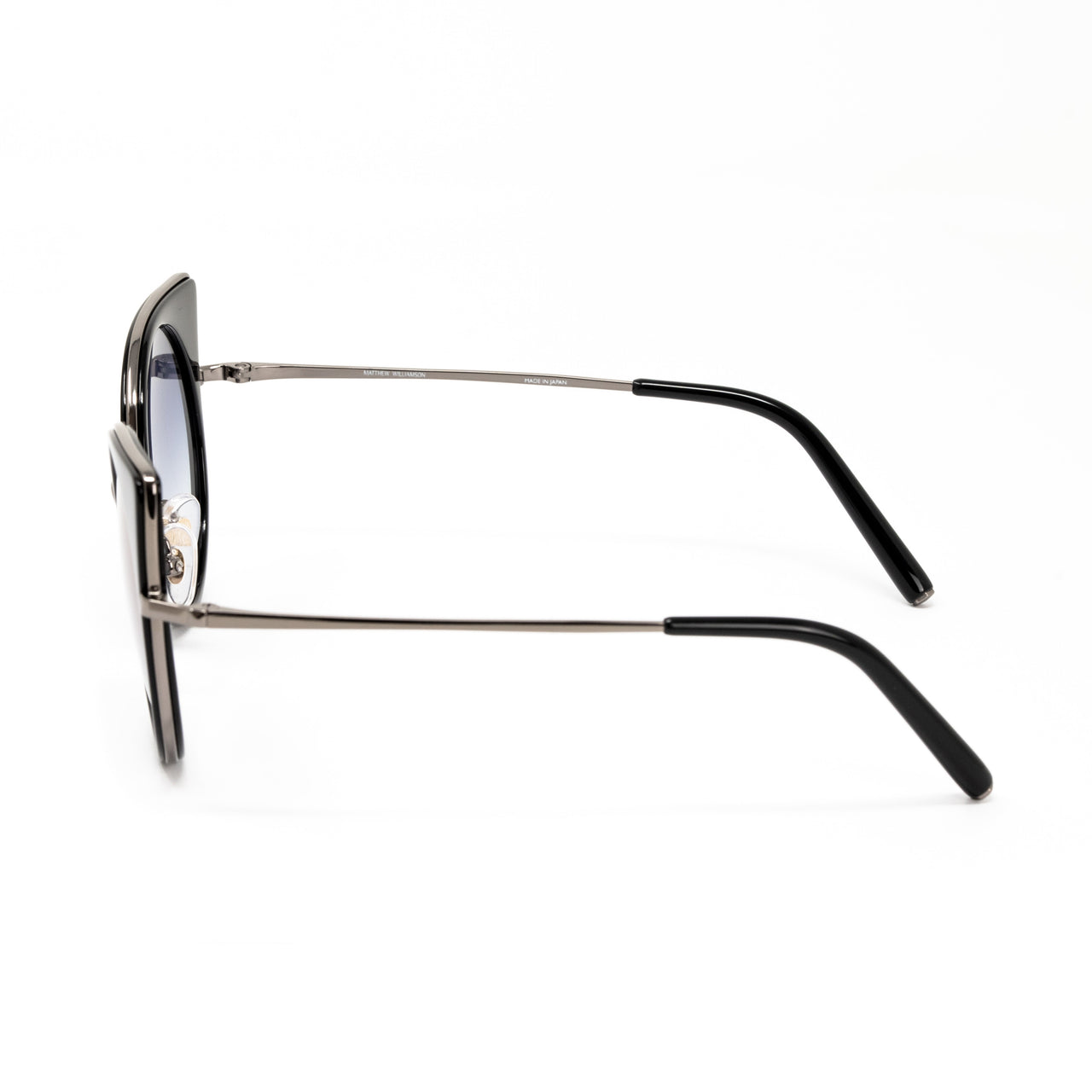 Matthew Williamson x Linda Farrow Black Sunglasses MW174C9SUN