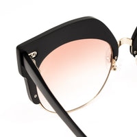 Thumbnail for Matthew Williamson x Linda Farrow Black/Glitter Sunglasses MW181C3SUN
