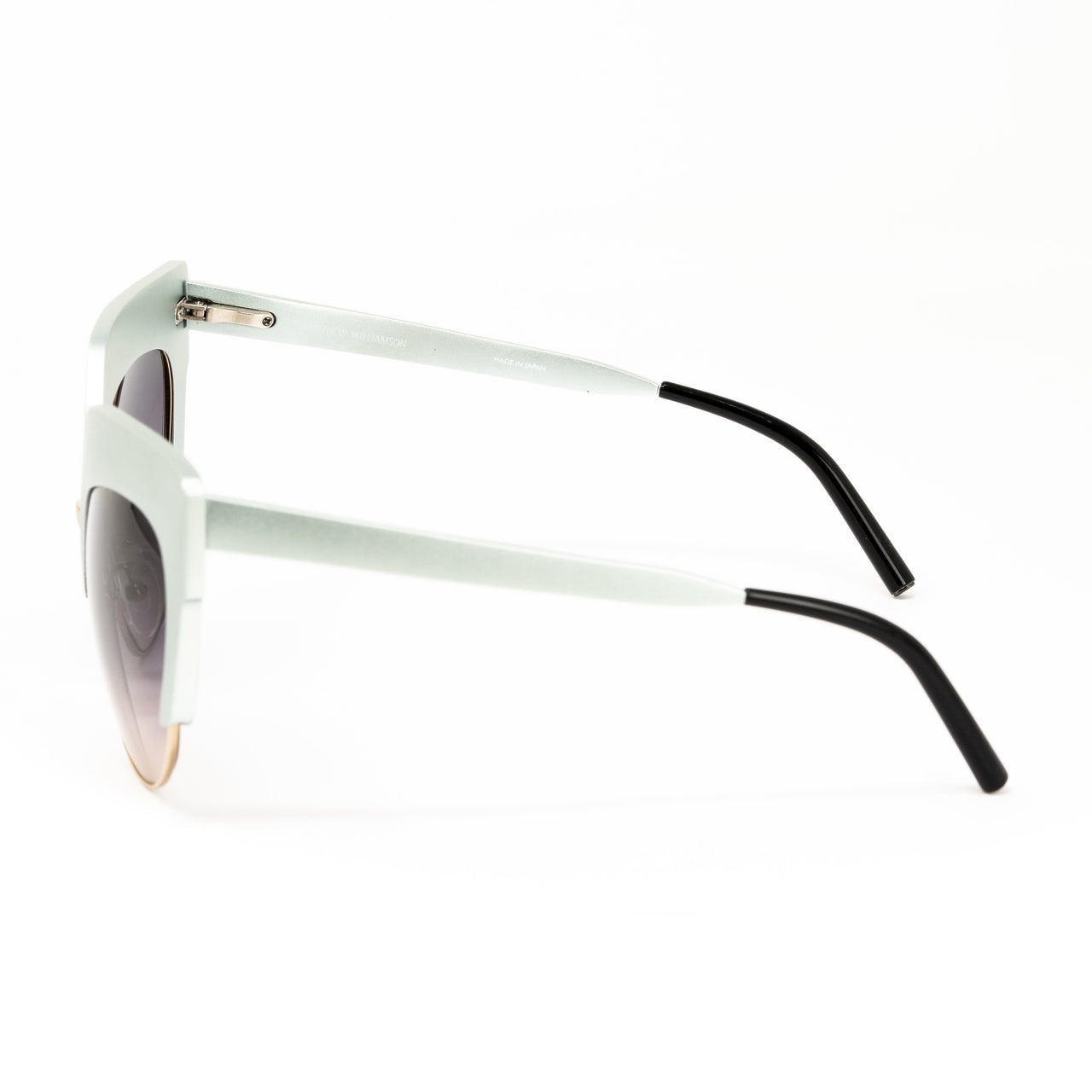 Matthew Williamson x Linda Farrow Mint Green Sunglasses MW181C5SUN