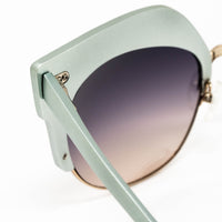 Thumbnail for Matthew Williamson x Linda Farrow Mint Green Sunglasses MW181C5SUN