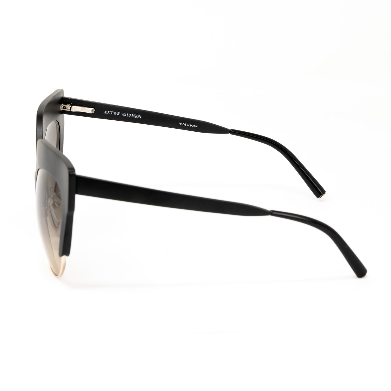 Matthew Williamson x Linda Farrow Black Sunglasses MW181C7SUN