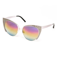 Thumbnail for Matthew Williamson x Linda Farrow Rainbow Glitter Sunglasses MW183C4SUN