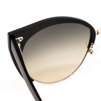 Thumbnail for Matthew Williamson x Linda Farrow Black Sunglasses MW183C7SUN