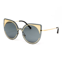 Thumbnail for Matthew Williamson x Linda Farrow Gold Cat-eye Sunglasses MW184C1SUN