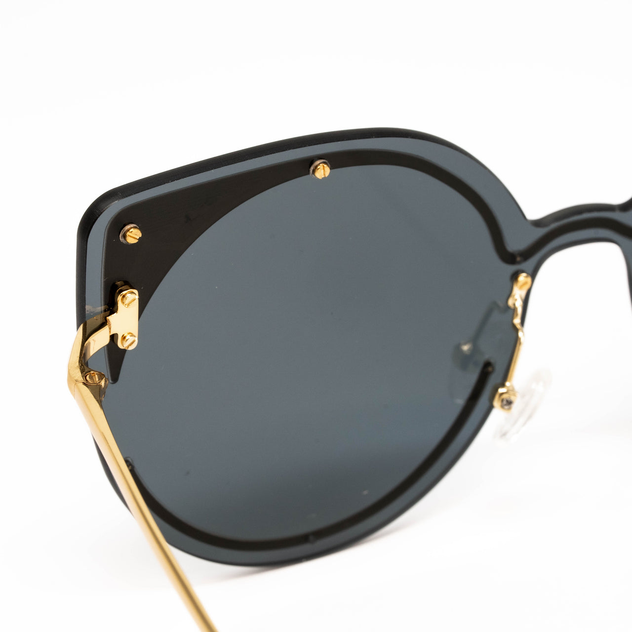 Matthew Williamson x Linda Farrow Gold Cat-eye Sunglasses MW184C1SUN