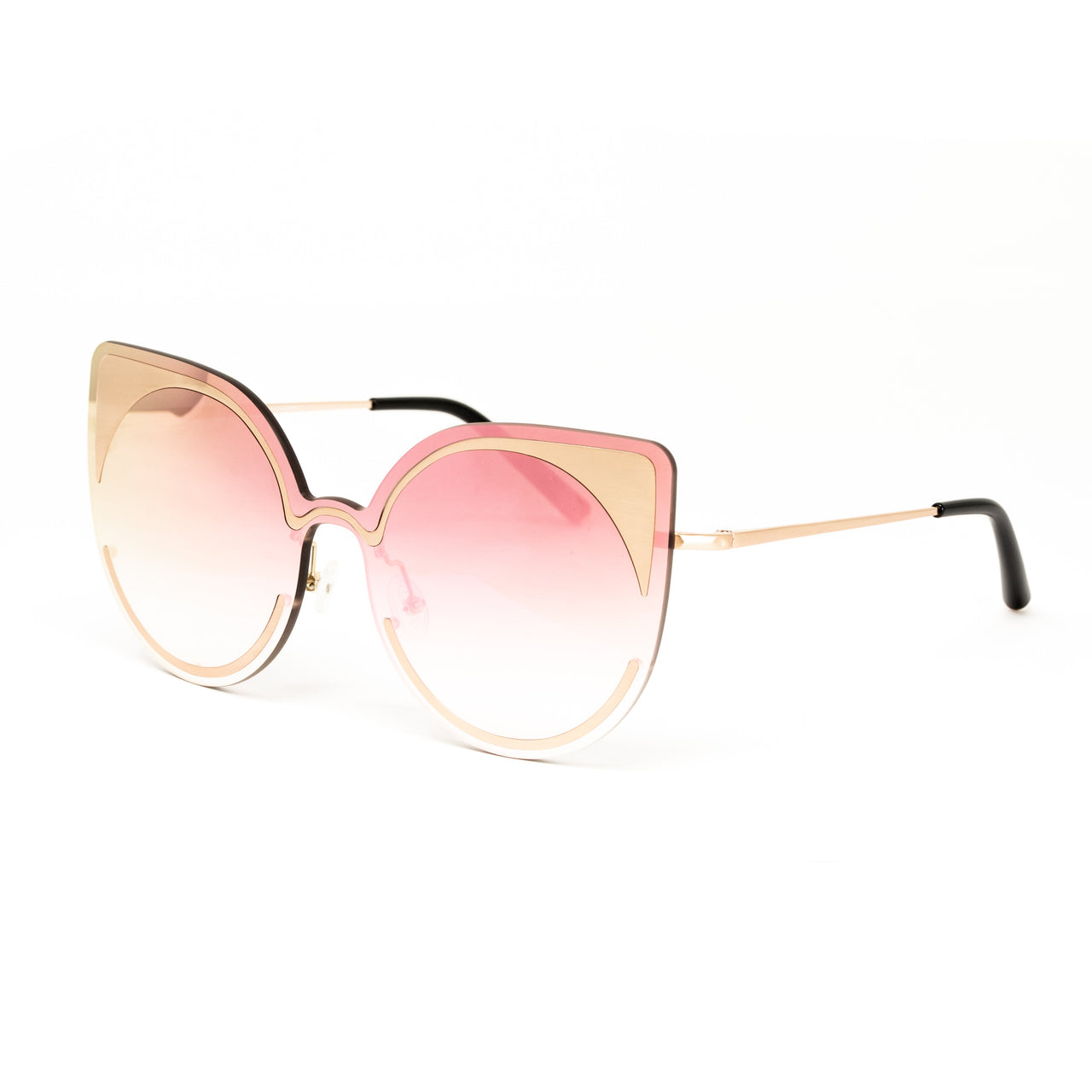 Matthew Williamson x Linda Farrow Pink Cat-eye Sunglasses MW184C6SUN