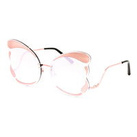 Thumbnail for Matthew Williamson x Linda Farrow Pink Butterfly Sunglasses MW185C11SUN
