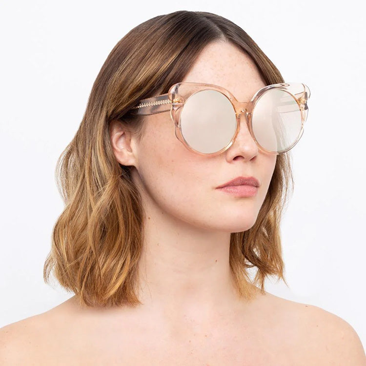 Matthew Williamson x Linda Farrow Pink Sunglasses MW199C1SUN