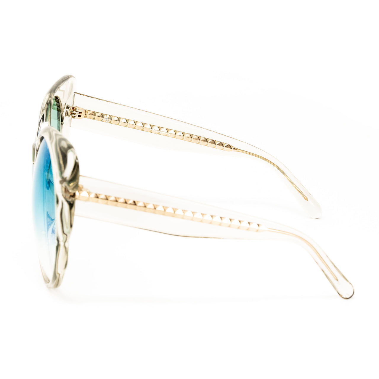 Matthew Williamson x Linda Farrow Clear Sunglasses MW199C4SUN