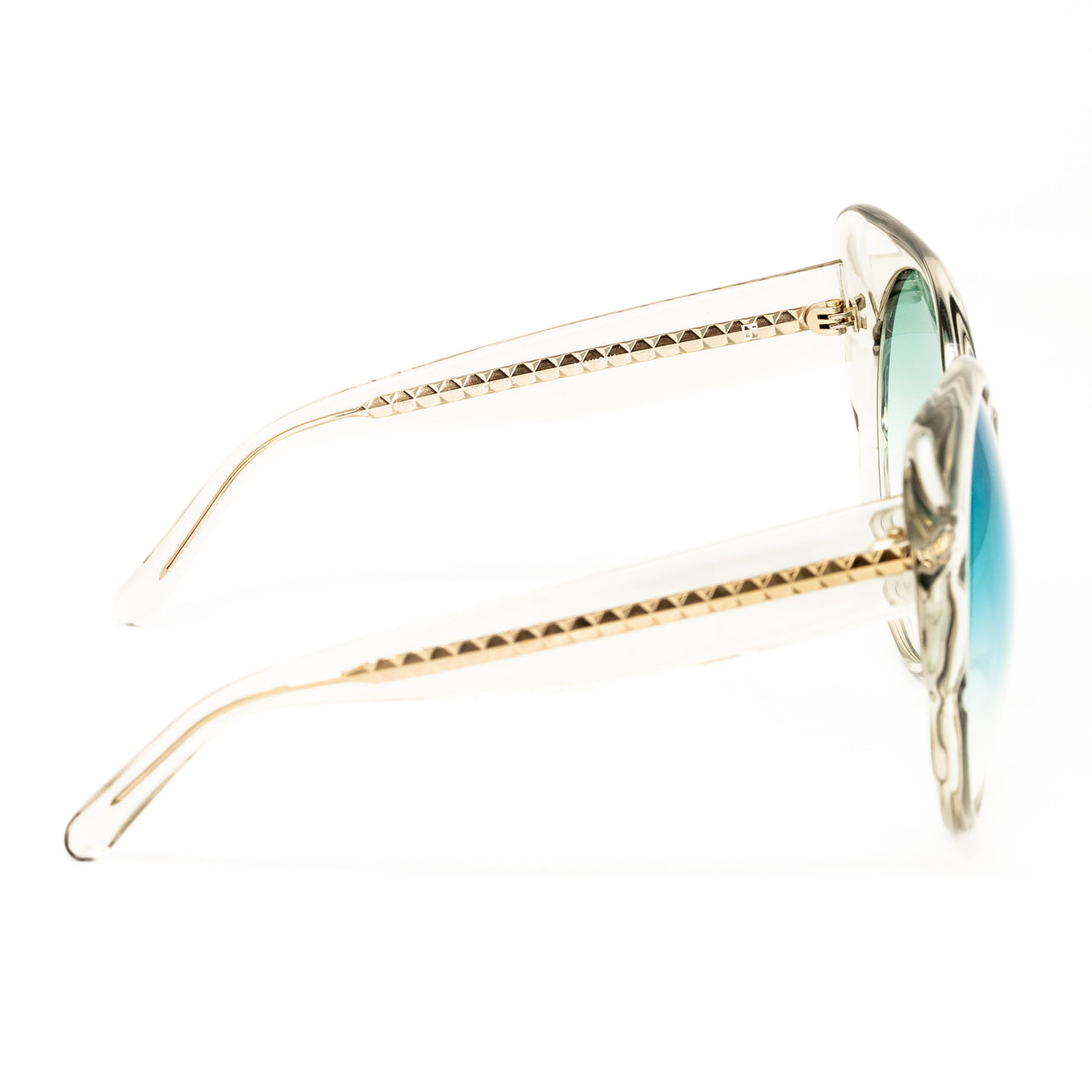 Matthew Williamson x Linda Farrow Clear Sunglasses MW199C4SUN