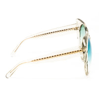 Thumbnail for Matthew Williamson x Linda Farrow Clear Sunglasses MW199C4SUN